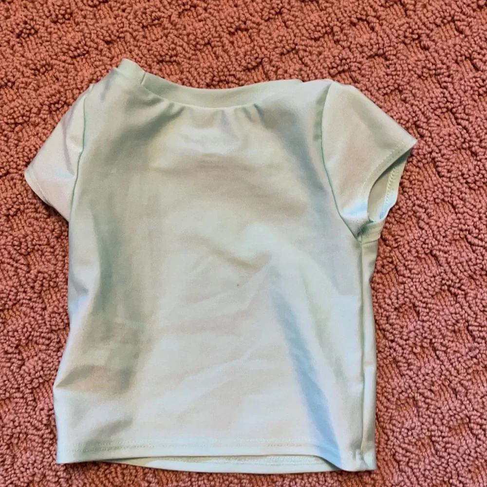 New ice cream cone mint green bathing suit 6 to 9 months (3 for $15 item)